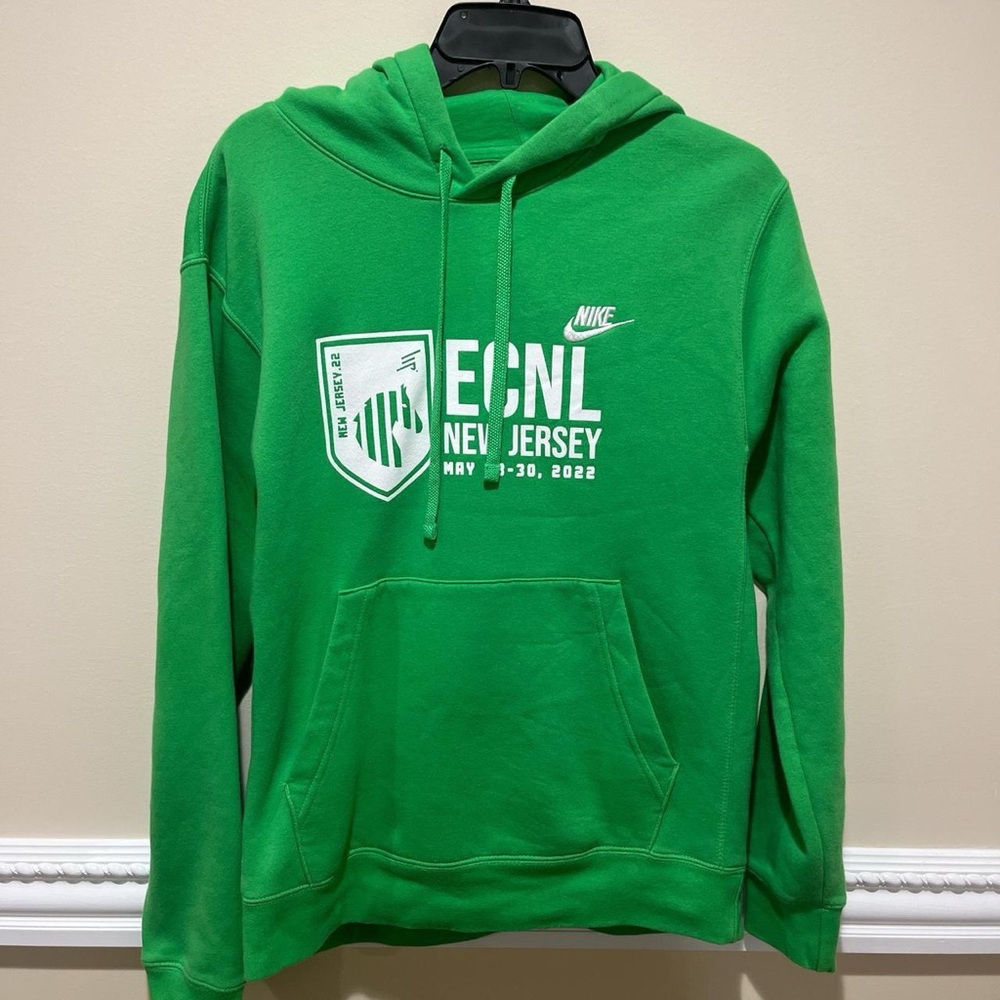 Nike Bright Green ECNL Soccer Men's Hoodie